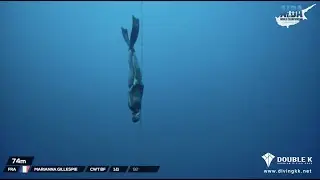 Marianna Gillespie, GOLD medal CWTB, AIDA World Championship 2021