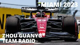 Zhou Guanyu Miami GP 2023 - Full Length Team Radio