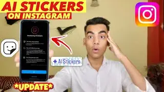 Instagram AI Sticker Update | How To Use Ai Stickers on Instagram | Instagram New Update