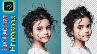 hair cut out photoshop cc #editing #photography