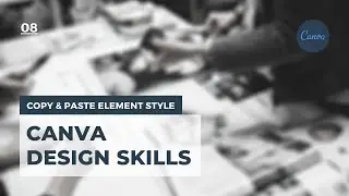How to Copy & Paste Element Styles in Canva