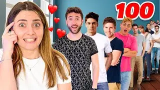 DANI HAS 100 LOVELY DATES with UNKNOWN GUYS in 24 HOURS!