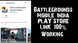 BATTLEGROUNDS MOBILE INDIA Not Showing On Play Store || Fix This In 1 Minute || 100% Working