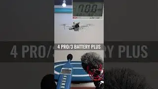DJI Mini 4 Pro Propeller Sound & Decibel Level - All Batteries #DJI #DJIMini4Pro