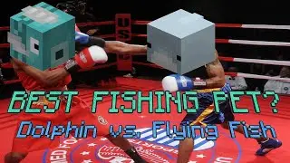 What is the BEST Fishing Pet? Dolphin vs. Flying Fish Pet | Hypixel Skyblock