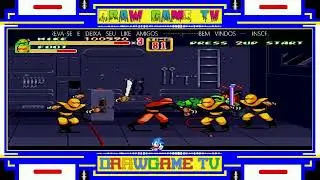 O JOGO DO MBAPPE TARTARUGA NINJA  turtles shredder's revenge(USA)
