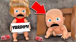 BEBEK OLDUK BABAM EVDEN KOVDU!
