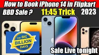 Buy IPHONE 14 in Flipkart BIG BILLION DAYS Sale 2023 with One Trick | 