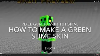 Pixel Gun 3d [SKIN TUTORIAL] Skin 4