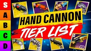 I Ranked Every Hand Cannon in a Tier List (Destiny 2)