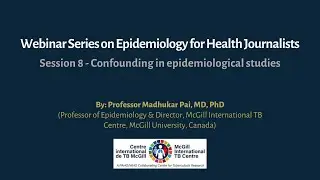 Session 8 - Confounding in epidemiological studies
