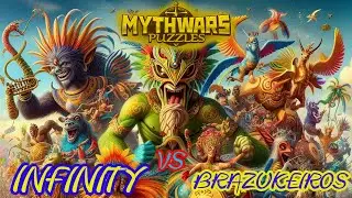 Война ⚔ Infinity  ♾️ 🆚 BrazuKeiros ▶ MythWars puzzles