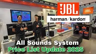 HARMAN KARDON | JBL All Sounds System Price List Update 2025, PartyBox, Headphones, Portable Speaker