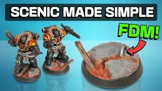Get GREAT Scenic Bases FAST - With FDM Printing!