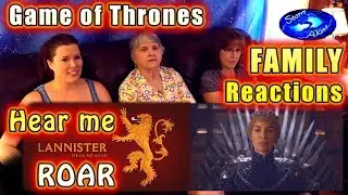 Game of Thrones | HEAR ME ROAR | FAMILY Reactions