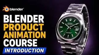 What You’ll Learn in This FREE Blender Product Animation Course (Course Introduction)