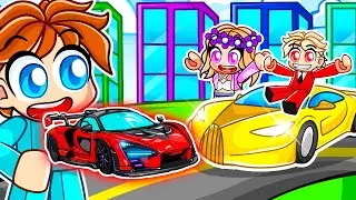 I Pretended To Be A NOOB, Then Used The NEW FASTEST MCLAREN In Roblox DRIVING EMPIRE!