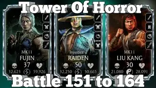Tower Of Horror 151 to 164 | MK Mobile Tower Of Horror 2024