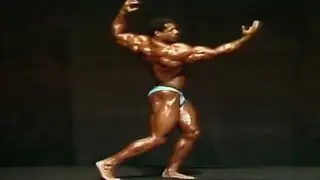 Mike Christian Competing at the 1986 Mr. Olympia