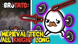 LOW TECH Run in Brotato |  Danger 5