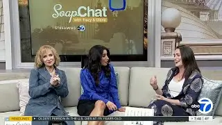 Rena Sofer on WLS TV 7am Streaming News show Part 1 Oct 24,2024