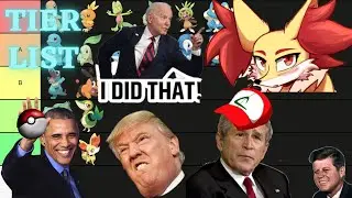 Biden & The Boys continue the Pokemon Starter Tier List (AI Voice Meme)