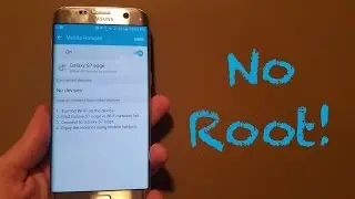 HOW TO: Activate Hotspot Without Root With Unlimited Data