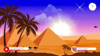 Beautiful Desert Camel Pass 10 second ~Free Use