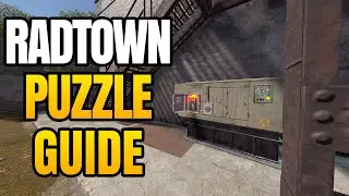 Radtown Monument Puzzle Guide In Rust | How To Run Radtown