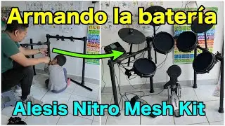 Armando la batería Alesis Nitro Mesh Kit 2024