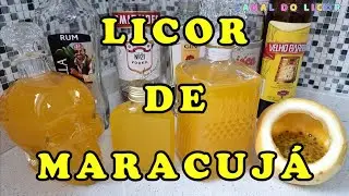 Passion Fruit Liqueur - how to make Passion Fruit Liqueur