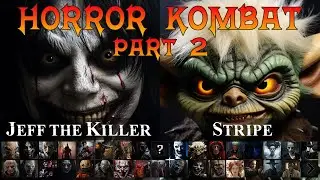 😨 Celebrity Mortal Kombat | CreepyPasta & Horror Part 2