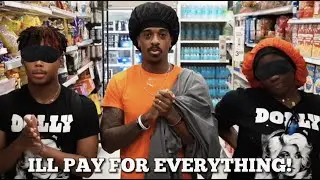 Fake Blindfold Giveaway Prank!