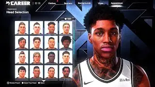 *NEW* BEST PRETTY💕 BOY DARK SKIN 😍 COMP FACE CREATION IN NBA 2K26!👀