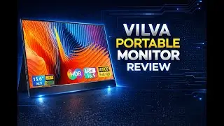 Review - VILVA Portable-Monitor-for-Laptop - 15.6'' 1080P FHD IPS Display USB-C HDMI Port