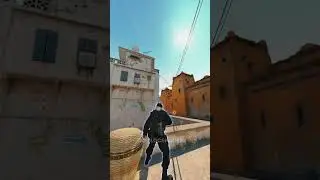 SHORT FLASH ON DUST2 #shorts #cs2