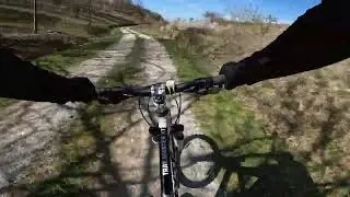MTB fun ride FOREST TRAIL, ROMANIA, Caras Severin County
