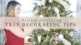 CHRISTMAS TREE DECORATING TIPS | Holiday Decorating | Christmas 2019