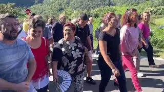 Zampognari di Laino- Madonna delle cappelle 2022-processione