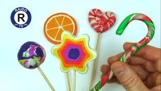 CARAMELS FROM MODELING CLAY. HOW TO MADE CARAMELS? TASTY CARAMELS. | 