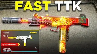 new *BROKEN* WSP-9 LOADOUT in WARZONE 3! 😯 (Best WSP 9 Class Setup) - MW3