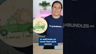 Sublimation on Wood DIY Craft Tutorial