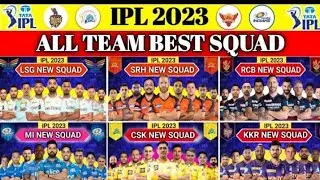 lpL 2023 all team probable squad GT mi CSK KRR RR LSG PBKS SRH RCB DC
