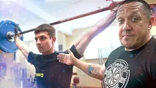 Snatch training by Mikhail Koklyaev and Yura. Snatch technique in weightlifting.