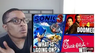 Sonic 3 Trailer, Rush Hour 4, Chick-fil-a Streaming Service REACTION!