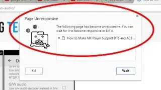 How to fix Page Unresponsive error in Google chrome