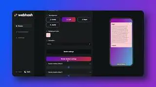 How to Add a Big Paragraph Block on Webhash | Web3 No-Code Website Builder