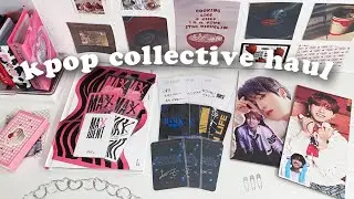 gift from a viewer, unpacking photo cards stray kids, xdinary heroes 📔 kpop collective haul