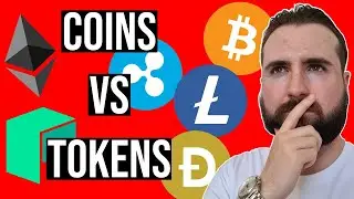 Crypto Coins VS Tokens - What Is The Difference?