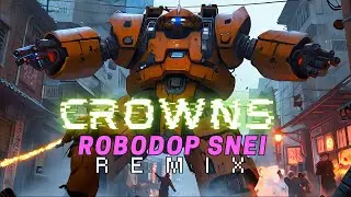 Valoramous & The Safety Word - Crowns (Robodop Snei Remix) Official Visualizer #techhouse #techno